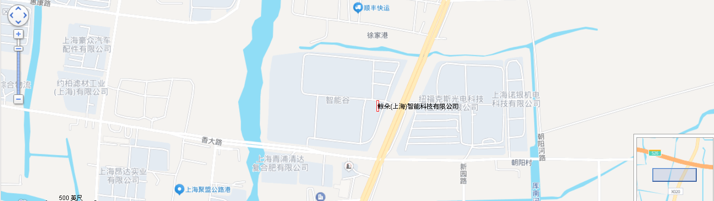 鲸朵(上海)智能科技有限公司位置地图 - 上海市青浦区外青松公路4508号智能谷